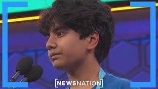 Scripps Spelling Bee champ goes from ‘despondent’ to champion  Morning in America [upl. by Johnstone]