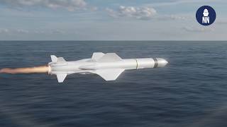 New submarinelaunched SM40 Exocet missile [upl. by Beutler]