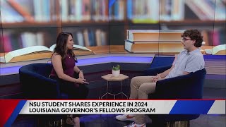 LA Governor’s Fellows Program NSU student shares experience [upl. by Nims886]