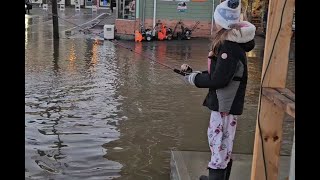 Crazy winter storm floods communities across Maine [upl. by Townsend]