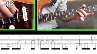 How To Play Belief  Guitar Solo Lesson  John Mayer [upl. by Erdreid]