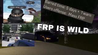 Greenville Roblox Roleplay  FRP is wild  Greenville Roblox Fail Roleplay [upl. by Rodi]