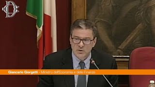 Superbonus Giorgetti quotEffetti radioattivi sulla finanza pubblicaquot [upl. by Ittak]