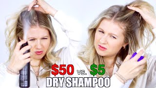 DRY SHAMPOO Cheap vs Expensive [upl. by Erlin]