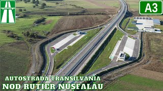 A3 Nodul Rutier Nusfalau  Lotul construit de Nurol asteptand dupa Makyol  Autostrada Transilvania [upl. by Reynard]