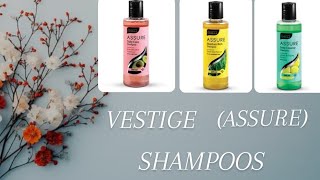 Vestigeassure shampoos [upl. by Bannon]