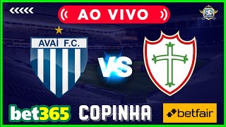 AVAÍ X PORTUGUESA  AO VIVO  COPINHA 2022 SUB 20  ACOMPANHAMENTO  DICAS DE APOSTAS [upl. by Friedrick]