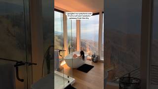 Epic luxury Vrbo wmountain views 🤯 vacation holiday vrbo luxury getaway [upl. by Elleinwad]