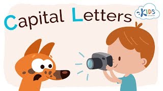 Capital Letters for Kids  Grammar for 1st Grade  Kids Academy [upl. by Sedecrem]