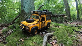 My D1RC D90 Camel Trophy truck [upl. by Teece]