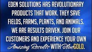 Eden Solutions Blue Gold Animal Science and Plant Science Solutions [upl. by Oramug289]