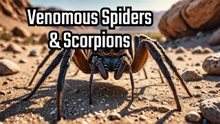 Deadly Arachnids The Worlds Most Venomous Spiders and Scorpions [upl. by Amathiste718]