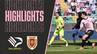 PalermoReggiana 12  HIGHLIGHTS 35ª giornata Serie B 2324 [upl. by Elehcin195]