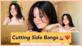 Eid Grooming Essentials  Haircut amp Bangs Tutorial 😍 [upl. by Yelena132]