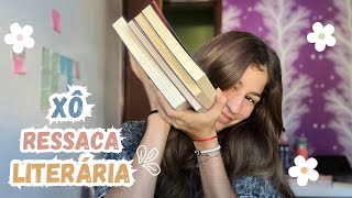 Vlog de Leitura  Lendo até sair da ressaca literária [upl. by Ahsielat]