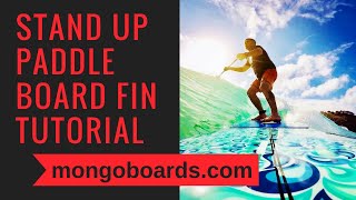 Stand Up Paddle Board Fin Tutorial [upl. by Elspet]