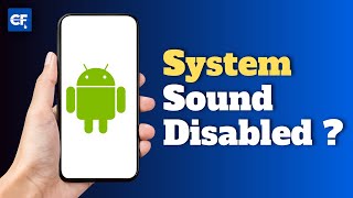 How to Fix if System Sound Disabled on Samsung [upl. by Orapma]