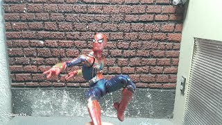 Marvel legends Iron spider Review [upl. by Shuman568]