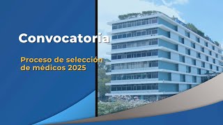 Convocatoria Proceso de selección de médicos IGSS [upl. by Syd393]