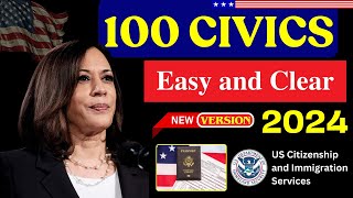 US Citizenship Interview 2024 US Citizenship Test US Naturalization Interview 100 Civics Question [upl. by Ryhpez]