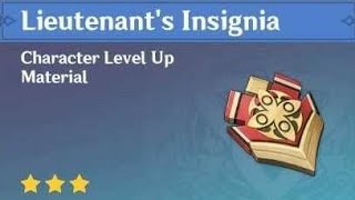 HOW TO GET LIEUTENANTS INSIGNIA Genshin Impact [upl. by Yahsan507]