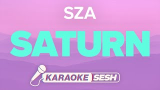 SZA  Saturn Karaoke [upl. by Frederica]