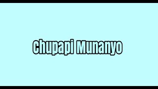 Chupapi Munanyo TikTOK 1 Hour LooP 2021 [upl. by Tega]