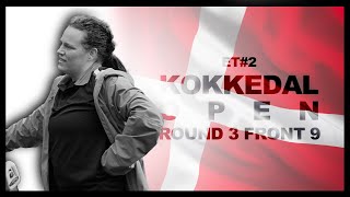 2022 PDGA Euro Tour 3  Kokkedal Open  R3F9 FPO Lead Card  Steen Posch Faber  MDG [upl. by Imiaj]