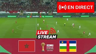 🔴EN DIRECT République Centrafricaine  Maroc  Éliminatoires AFCON  Match en direct aujourdhui [upl. by Chan296]