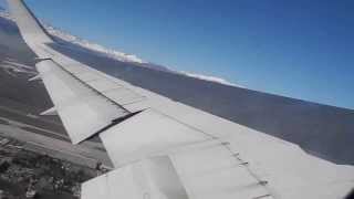 LAN Chile Boeing 767 AMAZING takeoff  Santiago over wonderful Andes HD [upl. by Nipsirc770]