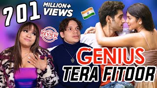 Waleska amp Efra react to GENIUS  Tera Fitoor by Arijit Singh for the first time [upl. by Jabin]