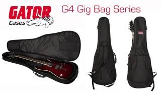 Gator Cases 4G Series Lightweight Guitar Gig Bags [upl. by Sanburn543]