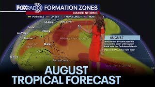 Tropical update What to expect this August in the Atlantic [upl. by Otsugua]