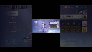 Star Light Premium Membership December 2024 shorts mlbb mobilelegends [upl. by Gerrard]