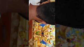 Radhe Radhe 🦚 iskon vrindavan explore trend reels iskontemple [upl. by Ennayr]