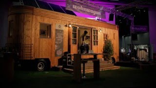 Wohnwagon auf der WohnenInterieur Messe Wien 2016 [upl. by Lednic]