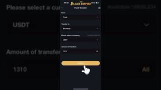 How to withdraw the USDT from 2139 Mobile option megamoney crypto trading money [upl. by Airdnahc]