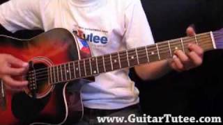 BOB Feat Hayley Williams  Airplanes by wwwGuitarTuteecom [upl. by Esch]