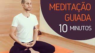 Meditação Guiada  10 minutos  Mindfulness foco paz interior [upl. by Nyleahcim]