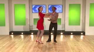 Extrait de cours salsa  Débutant  En couple  Le quotCross Body Leadquot [upl. by Aiva608]