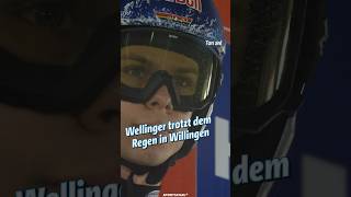 Wellinger trotzt dem Regen in Willingen l Sportschau shorts [upl. by Darleen]