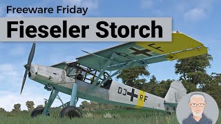 Freeware Friday  Fieseler Storch  MSFS 2020 [upl. by Alvy]