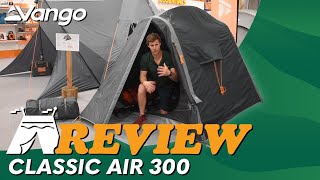 Vango Classic Air 300 Tent Review 2024 [upl. by Keraj854]