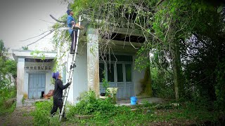 The Tree Cutter ran away when he discovered something inside the abandoned house [upl. by Mij]