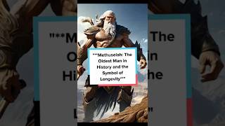 Methuselah The Oldest Man in History and the Symbol of Longevity [upl. by Noired734]