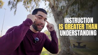 Instruction is more important than Understanding [upl. by Assin]