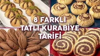 8 Farklı Tatlı Kurabiye Tarifi Hep Aynısını Yapmaktan Sıkılanlara  Kurabiye Tarifleri  Yemekcom [upl. by Nicolea]