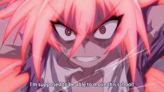 Medaka Box めだかボックス  War God Medaka Vs Unzen 720p Eng Subs [upl. by Cherida]