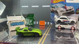 Hot Wheels cars deco removal and waterslide decals [upl. by Nnyliak]