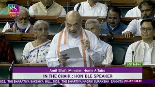 Union Home and Cooperation Minister Amit Shah introduces 3 Bills in Lok Sabha [upl. by Eednil]